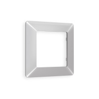 AF110401 Рамка ALFA Line Серебро глянец 1-ая AMBRELLA VOLT