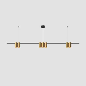 Подвесной светильник Denkirs DK4063-BK+SG