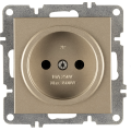 Arvia Electric, L/K Механизм, Розетка 1-а без земли, (титан)