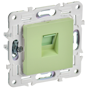 SKANDY Розетка компьютерная RJ45 кат.5E SK-K01G мятный IEK