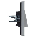 FORTE&PIANO Вывод кабеля FP542 сталь IEK