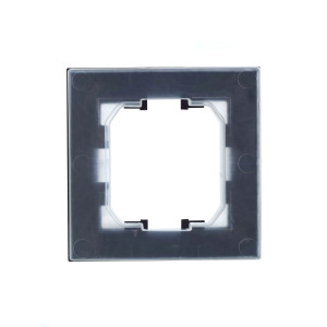 BRITE Рамка 1-местная IP44 РУ-1-БрГ-44 графит IEK