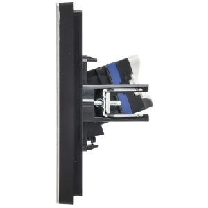 FORTE&PIANO Розетка компьютерная RJ45 кат.6 FP631M металл шампань IEK