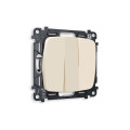 MO325010 Комплект механизма 3-кл выключателя OMEGA Бежевый матовый QUANT OP3250, VM133 AMBRELLA VOLT