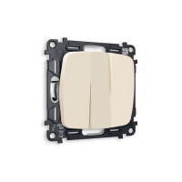 MO325010 Комплект механизма 3-кл выключателя OMEGA Бежевый матовый QUANT OP3250, VM133 AMBRELLA VOLT