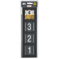 BRITE Рамка 4-местная РУ-4-2-Бр стекло черный матовый IEK