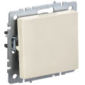 Выключатель проходной 1-кл. СП BRITE ВС10-1-6-БрКр 10А механизм беж. IEK BR-V12-0-10-K10