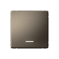 ARTGALLERY 1-клавишный ВЫКЛЮЧАТЕЛЬ с подсветкой, 10АХ, механизм, быстрозажим. клем., МОККО GAL000613S