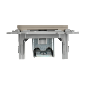 FLITE Розетка TV экранированная оконечная тип M РТВм-1-1-1-ФлЛ льняной IEK