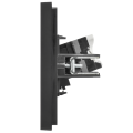 FORTE&PIANO Розетка компьютерная двойная RJ45 кат.5E FP133 черный IEK