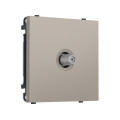 MS373050 Комплект механизма TV розетки SAT SIGMA Серо-бежевый матовый 5-2400MHz 3.5dB QUANT PRO (SP3730, PR215)