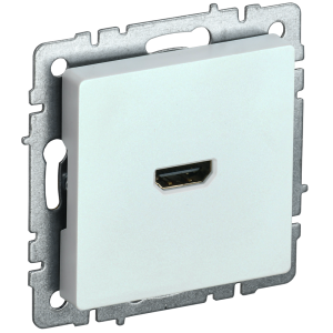 BRITE Розетка HDMI РHDMI-0-БрЖ жемчуг IEK