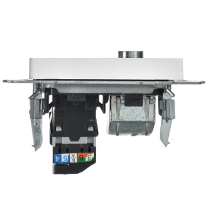 BRITE Розетка двойная TV+RJ45 кат.5E РТВ/РК12-БрАБ арктический белый IEK