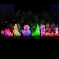 Фигура светодиодная Санта Клаус 1LED RGB 0.1Вт IP20 на подставке элементы питания 3хAG13(LR44) (в компл.) Neon-Night 501-040