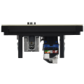 FORTE&PIANO Розетка двойная TV+RJ45 кат.6 FP837M металл слоновая кость IEK