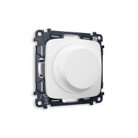 MO125510 Комплект механизма светорегулятора универсального OMEGA Белый матовый 25-600WLED 5-300W QUANT OP1255, VM136 AMBRELLA VOLT