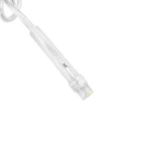 Гирлянда светодиодная Светодиодный Дождь 1.5х1.5м 144LED холод. бел. 12Вт 220-240В IP20 с контроллером провод прозр. Neon-Night 235-035