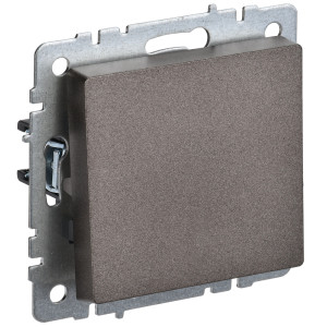 IEK BRITE BASE Темн.бронза Выключ. 1-кл самовозвр 10А ВС10-1-4-БрТБ