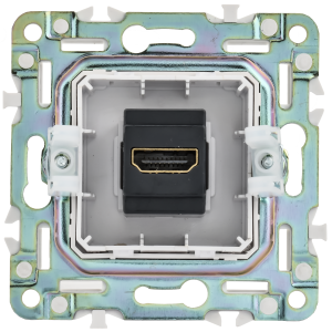 SKANDY Розетка HDMI SK-H01N металл никель IEK