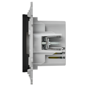 FLITE Розетка USB A+A 3,1А РЮ-2-ФлЧ черный IEK