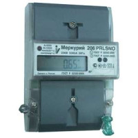 Счетчик электроэнергии Меркурий 206 RN 1ф 5-60А 1.0/2.0 класс точн. многотариф. оптопорт RS485 ЖКИ Моск. вр. Инкотекс М0000051785