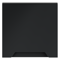 Накладка для розетки с заземлением, защитными шторками и крышкой, S70 (графит)