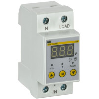 Реле напряжения РН-д 1ф 36мм 40А KARAT IEK IVR21-1-40