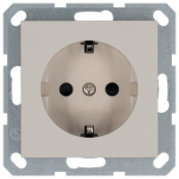 Jasmart Розетка SHUKO© с защитными шторками 16A 250V~ 2P+T, цвет Тауп