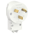 BLANCA С/У ВИЛКА СИЛОВАЯ 2К+З, 32А, 250В, БЕЛЫЙ BLNSV003231