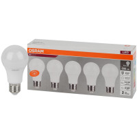Лампа светодиодная LED Value LVCLA75 10SW/840 грушевидная матовая E27 230В 2х5 RU (уп.5шт) OSRAM 4058075577749