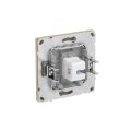 Компьютерная розетка RJ-45 без шторки, кат.5е одинарная, KANT, ванильный марципан