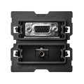 Simon 100 Розетка VGA HD15 + Mini-Jack 3.5mm