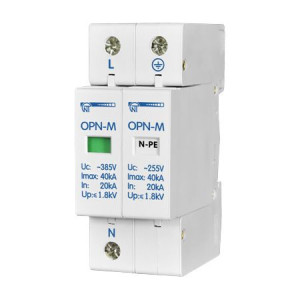 Ограничитель перенапряжения OPN-M 2S20kA Новатек-Электро