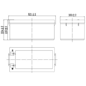 Аккумуляторные батареи MNB Battery MM 250-12