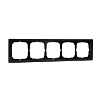 ARTGALLERY PURE 5-постовая РАМКА, ОРГАНИЧЕСКОЕ СТЕКЛО ЧЕРНЫЙ GAL321005