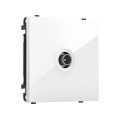 MS113030 Комплект механизма TV розетки проходной SIGMA Белый глянец 5-1000 MHz 4dB QUANT PRO (SP1130, PR211)