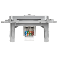 FLITE Розетка компьютерная RJ45 категория 5Е UTP РК5е-1-0-ФлА алюминий IEK