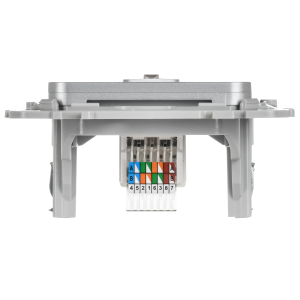 FLITE Розетка компьютерная RJ45 категория 5Е UTP РК5е-1-0-ФлА алюминий IEK