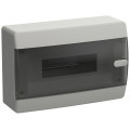 Корпус ЩРН-П-12 UNION Compact IP41 черн. прозр. дверь пластик. IEK UIC-KP12-N-12-41-K01
