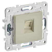 SKANDY Розетка компьютерная RJ45 кат.6 SK-K02B бежевый IEK