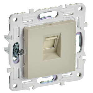 SKANDY Розетка компьютерная RJ45 кат.6 SK-K02B бежевый IEK