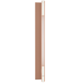 BRITE Рамка 1-местная РУ-1-2-БрП стекло персиковый матовый IEK