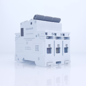 Выключатель автоматический VOLTHAUS VYM9 3Р 63А (С) 6кА
