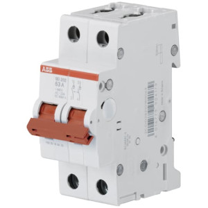 Рубильник 2п SD202/16 рычаг красный ABB 2CDD282101R0016