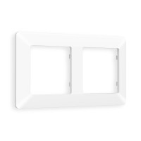 AF110122 Рамка ALFA Line Белый матовый 2-ая AMBRELLA VOLT