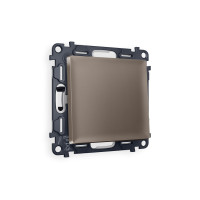 MA631020 Комплект механизма 1-кл проходного выключателя ALFA Темная бронза матовый QUANT (AP6310, VM105) AMBRELLA VOLT