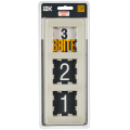 BRITE Рамка 3-местная РУ-3-2-Бр стекло песчаный RE IEK