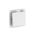 ATLASDESIGN AQUA 1-клавишный ПЕРЕКЛЮЧАТЕЛЬ, IP44, сх.6, 10АХ, мех., быстрозажим. клем., БЕЛЫЙ ATN440161S