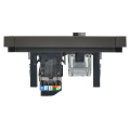 FORTE&PIANO Розетка двойная TV+RJ45 кат.5E FP336 серый IEK