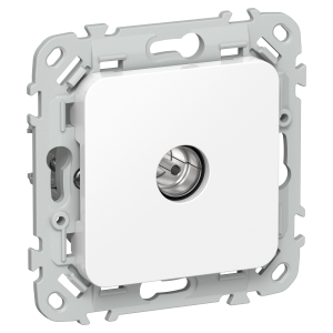FLITE Розетка TV экранированная проходная тип M РТВм-1-1-2-ФлБ белый IEK